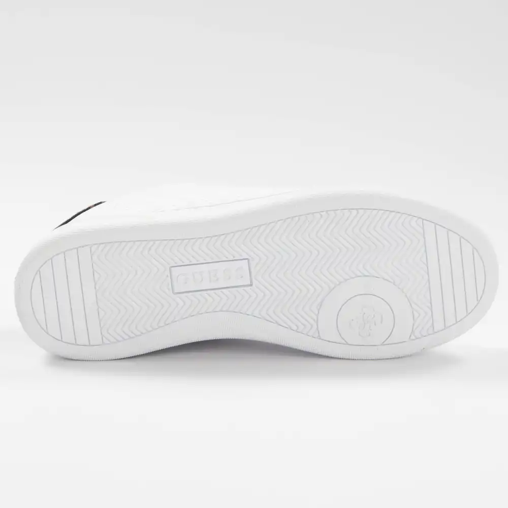 Basket de ville basse femme Guess Reace light Blanc - ZESHOES Basket de ville basse femme Guess Reace light Blanc - ZESHOES