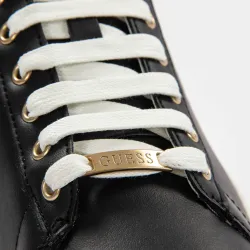 Basket basse femme Guess Salerno Noir - ZESHOES