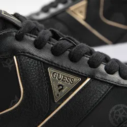 Basket basse femme Guess Samsin Noir - ZESHOES