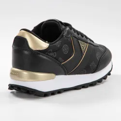 Basket basse femme Guess Samsin Noir - ZESHOES