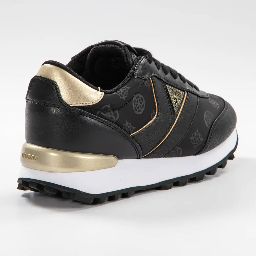 Basket basse femme Guess Samsin Noir - ZESHOES