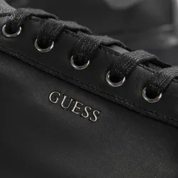 Basket basse homme Guess Salerno Noir - ZESHOES