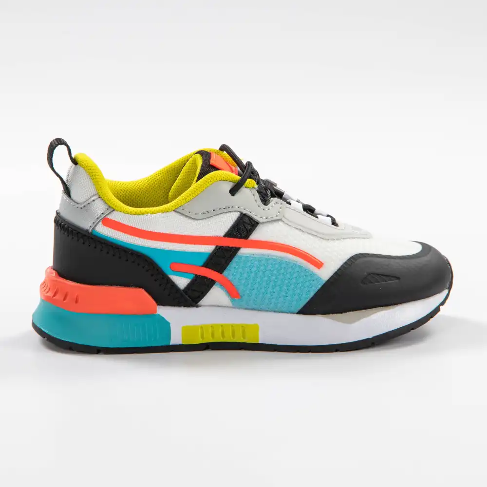 Basket basse garcon Puma Mirage tech ac Multicolor - ZESHOES