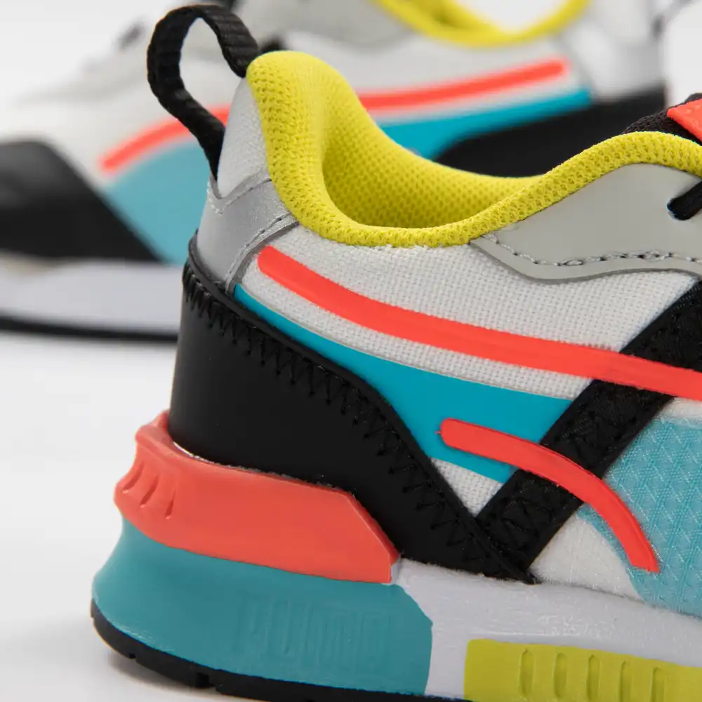 Basket basse garcon Puma Mirage tech ac Multicolor - ZESHOES