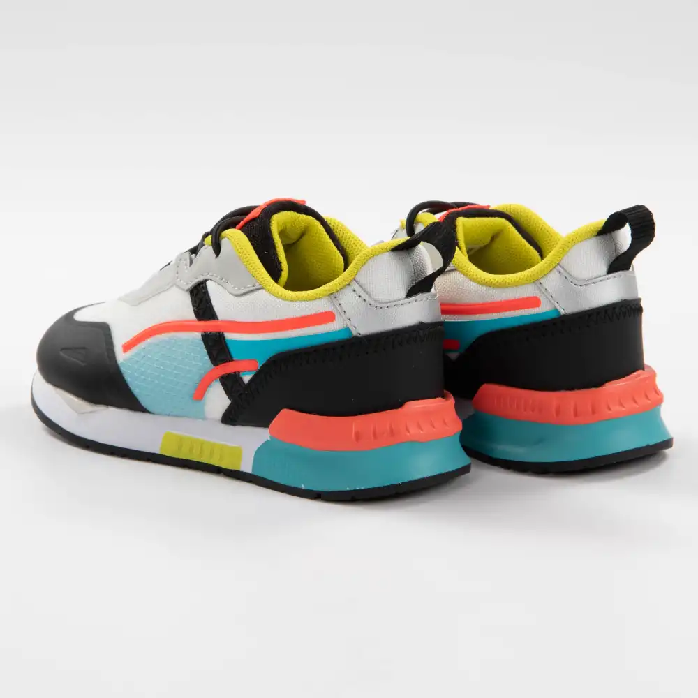 Basket basse garcon Puma Mirage tech ac Multicolor - ZESHOES