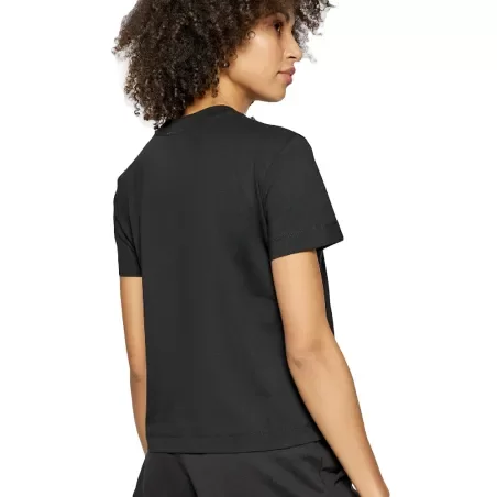 Tee shirt manche courte femme Calvin Klein Noir Multicolored logo
