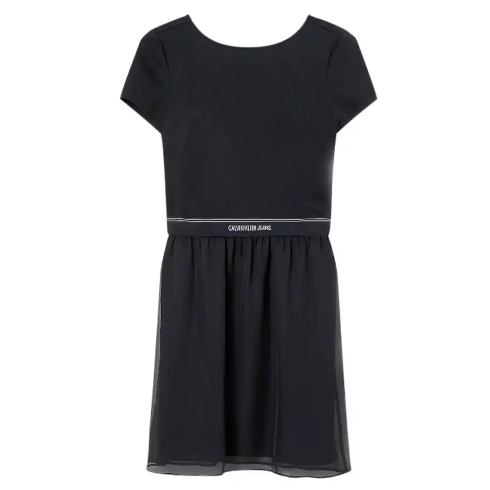 Robe femme Calvin Klein Classic gold Noir - ZESHOES