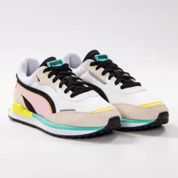 Basket de ville basse femme Puma city rider Multicolor - ZESHOES Basket de ville basse femme Puma city rider Multicolor - ZESHOES