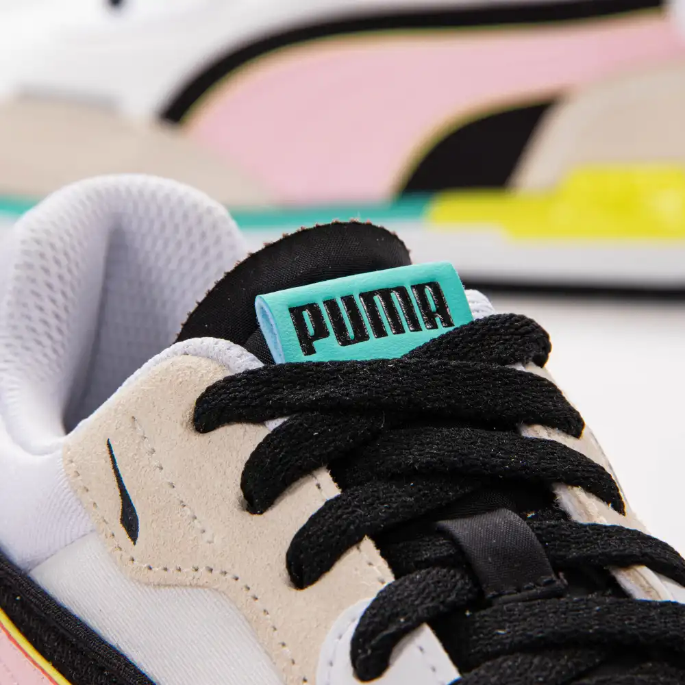 Basket de ville basse femme Puma city rider Multicolor - ZESHOES Basket de ville basse femme Puma city rider Multicolor - ZESHOES