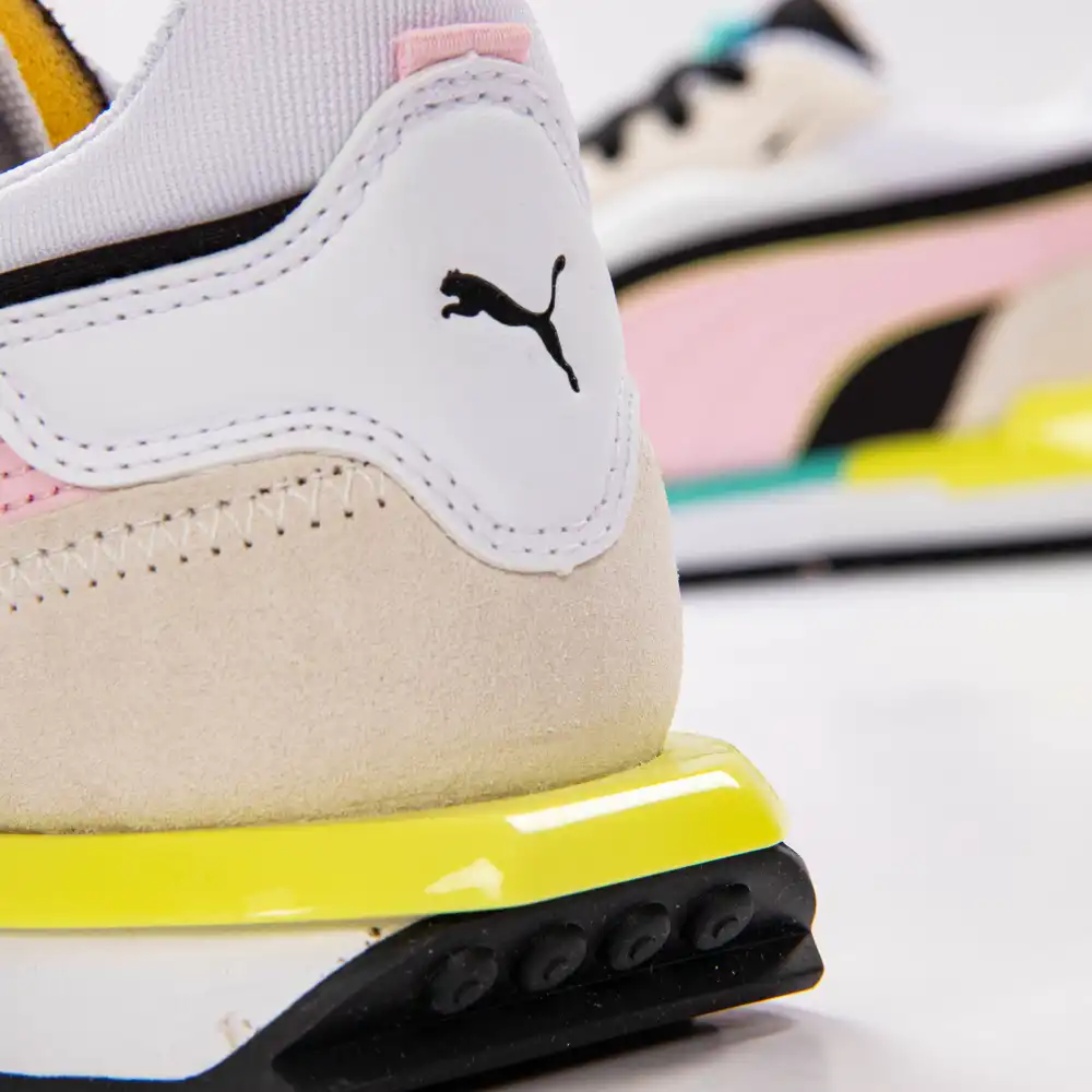 Basket de ville basse femme Puma city rider Multicolor - ZESHOES Basket de ville basse femme Puma city rider Multicolor - ZESHOES