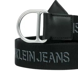 Ceinture homme Calvin Klein Unlimited logo Noir - ZESHOES