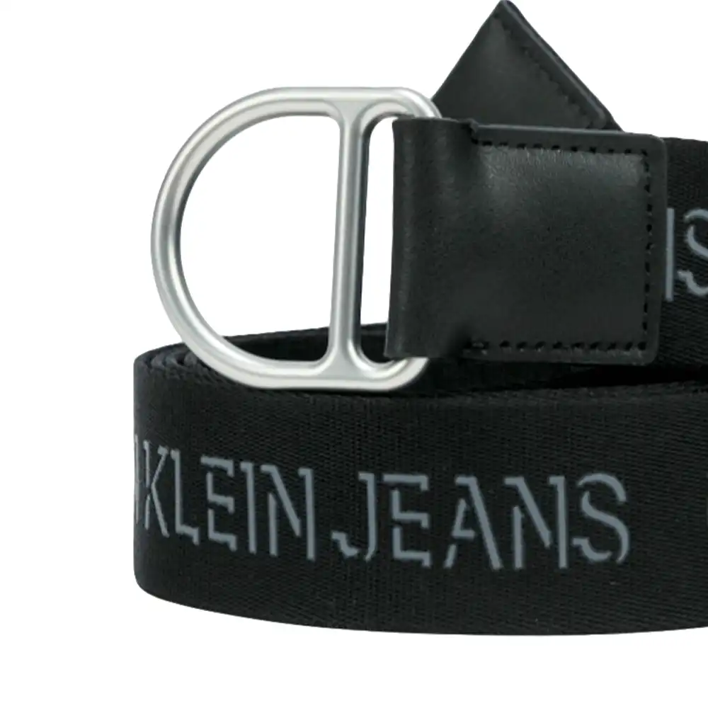 Ceinture homme Calvin Klein Unlimited logo Noir - ZESHOES