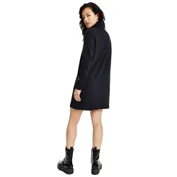 Robe femme Tommy Jeans Big logo classic Noir - ZESHOES