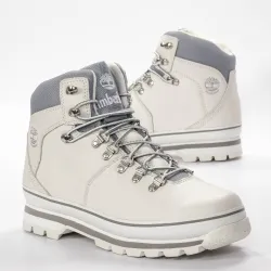 Boots femme Timberland Euro hiker Blanc - ZESHOES