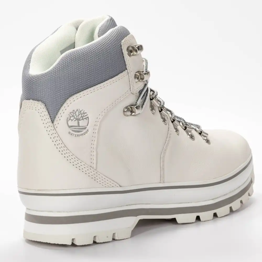 Boots femme Timberland Euro hiker Blanc - ZESHOES