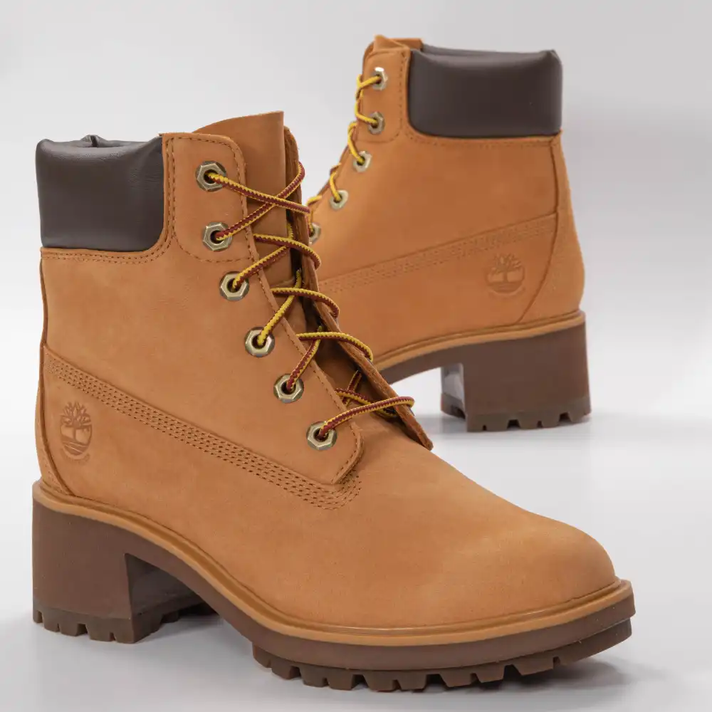 Bottine femme Timberland Kinsley 6 in wareproof Marron - ZESHOES