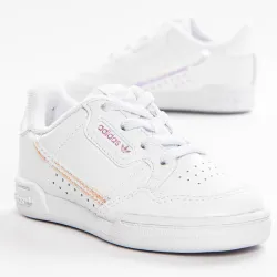 Basket basse fille Adidas Continental 80 Blanc - ZESHOES Basket basse fille Adidas Continental 80 Blanc - ZESHOES