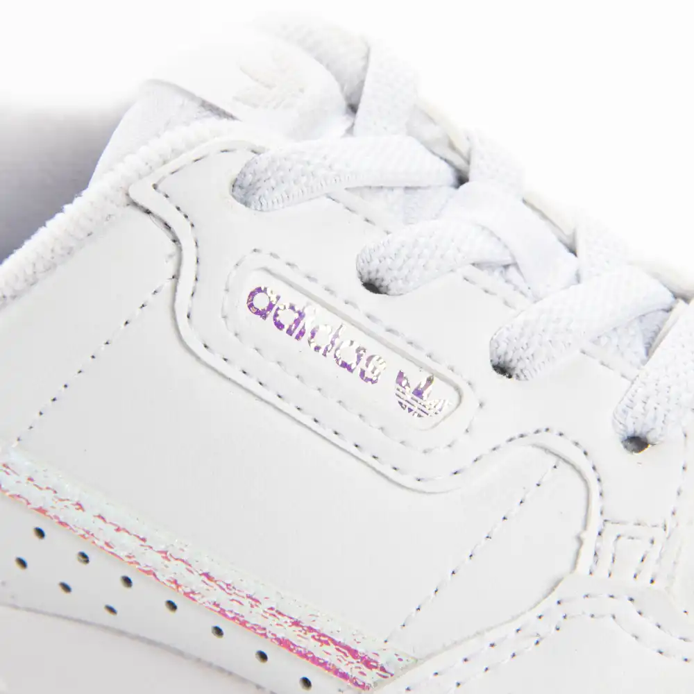 Basket basse fille Adidas Continental 80 Blanc - ZESHOES Basket basse fille Adidas Continental 80 Blanc - ZESHOES