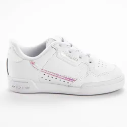 Basket basse fille Adidas Continental 80 Blanc - ZESHOES Basket basse fille Adidas Continental 80 Blanc - ZESHOES