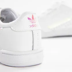 Basket basse fille Adidas Continental 80 Blanc - ZESHOES Basket basse fille Adidas Continental 80 Blanc - ZESHOES