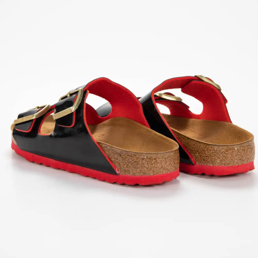 Sandale femme Birkenstock Classic style Noir - ZESHOES Sandale femme Birkenstock Classic style Noir - ZESHOES