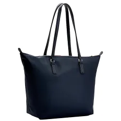 Sac a main femme Tommy Jeans Plaque monogramme Bleu - ZESHOES