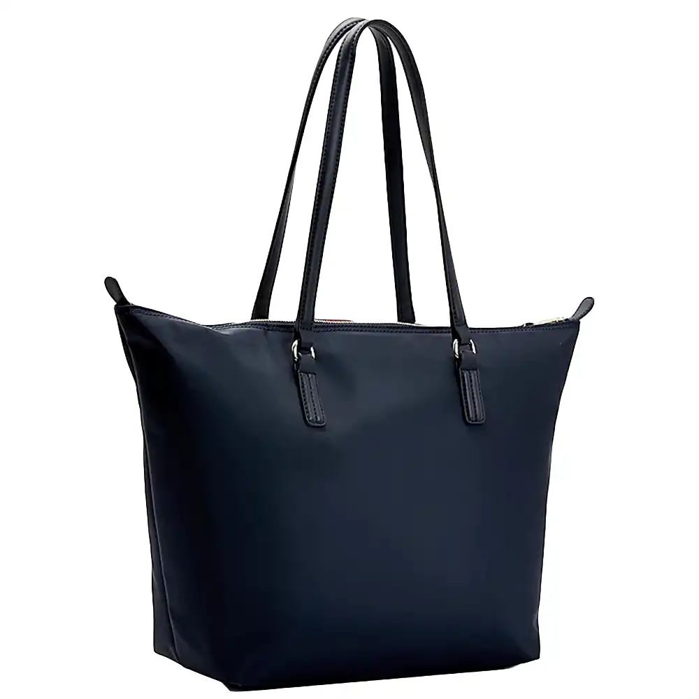 Sac a main femme Tommy Jeans Plaque monogramme Bleu - ZESHOES