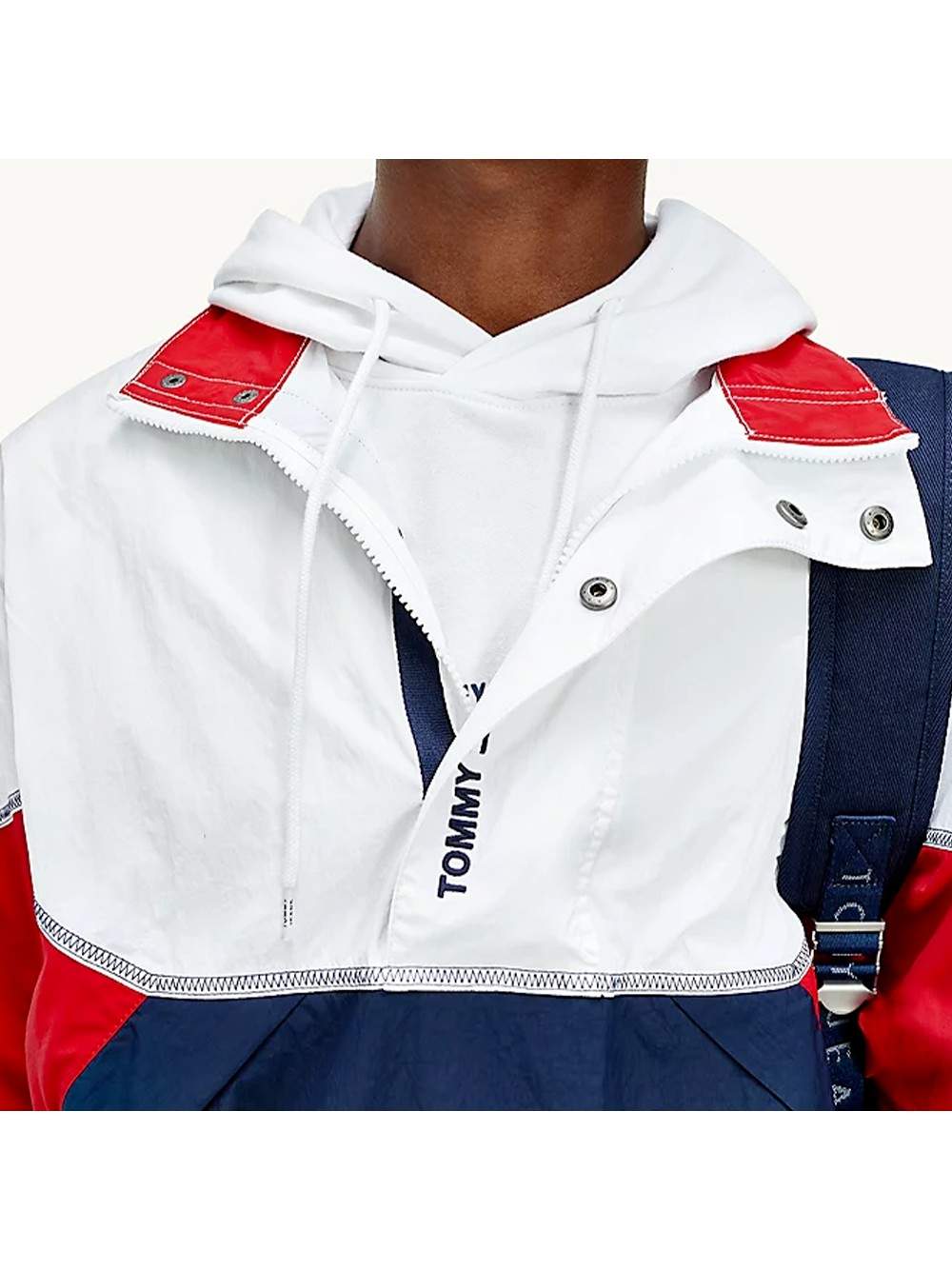 Tommy jeans best sale outdoors colorblock popover