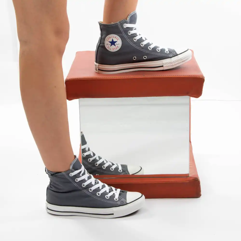 Basket de ville montante femme Converse Admiral hi Bleu - ZESHOES