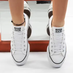 Basket de ville basse femme Converse Classic all star Blanc - ZESHOES Basket de ville basse femme Converse Classic all star Blanc - ZESHOES