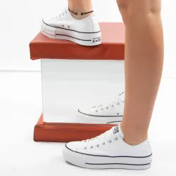 Basket de ville basse femme Converse Classic all star Blanc - ZESHOES Basket de ville basse femme Converse Classic all star Blanc - ZESHOES