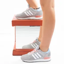 Basket basse femme Adidas Classic sport Rose - ZESHOES