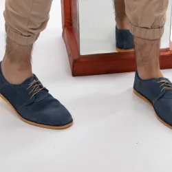 Basket de ville basse homme Timberland Authentic Bleu - ZESHOES