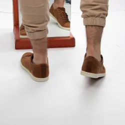 Basket de ville basse homme Timberland Authentic Cognac - ZESHOES