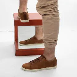 Basket de ville basse homme Timberland Authentic Cognac - ZESHOES