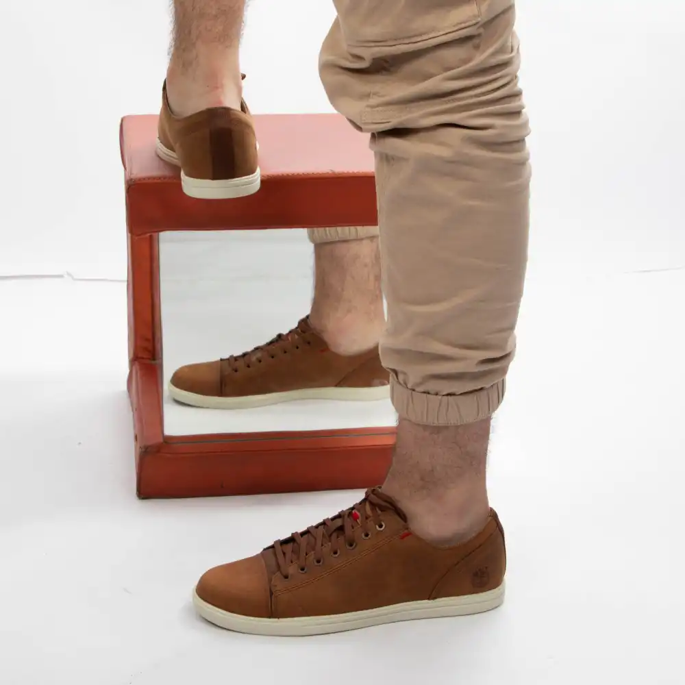 Basket de ville basse homme Timberland Authentic Cognac - ZESHOES