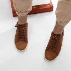 Basket de ville basse homme Timberland Authentic Cognac - ZESHOES