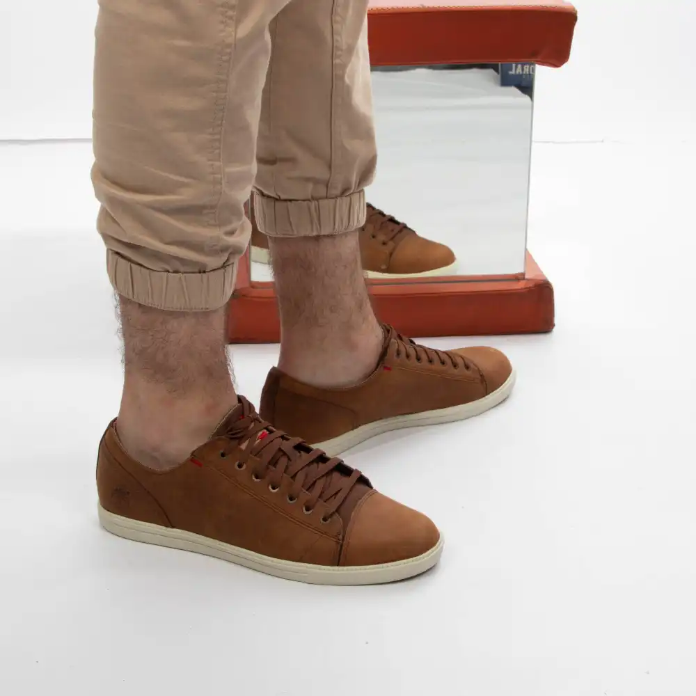 Basket de ville basse homme Timberland Authentic Cognac - ZESHOES