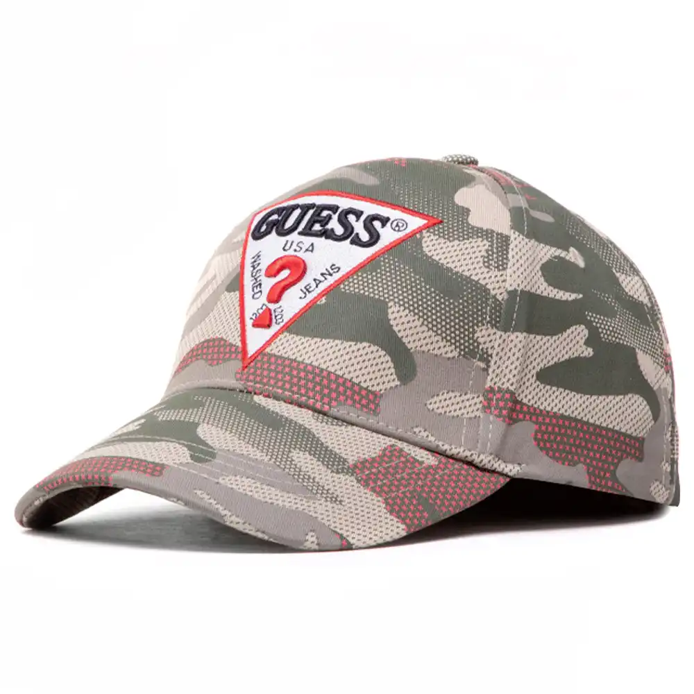 Casquette homme Guess Original logo triangle Camouflage - ZESHOES