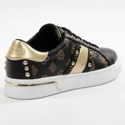 Basket de ville basse femme Guess Dark rubis Noir - ZESHOES