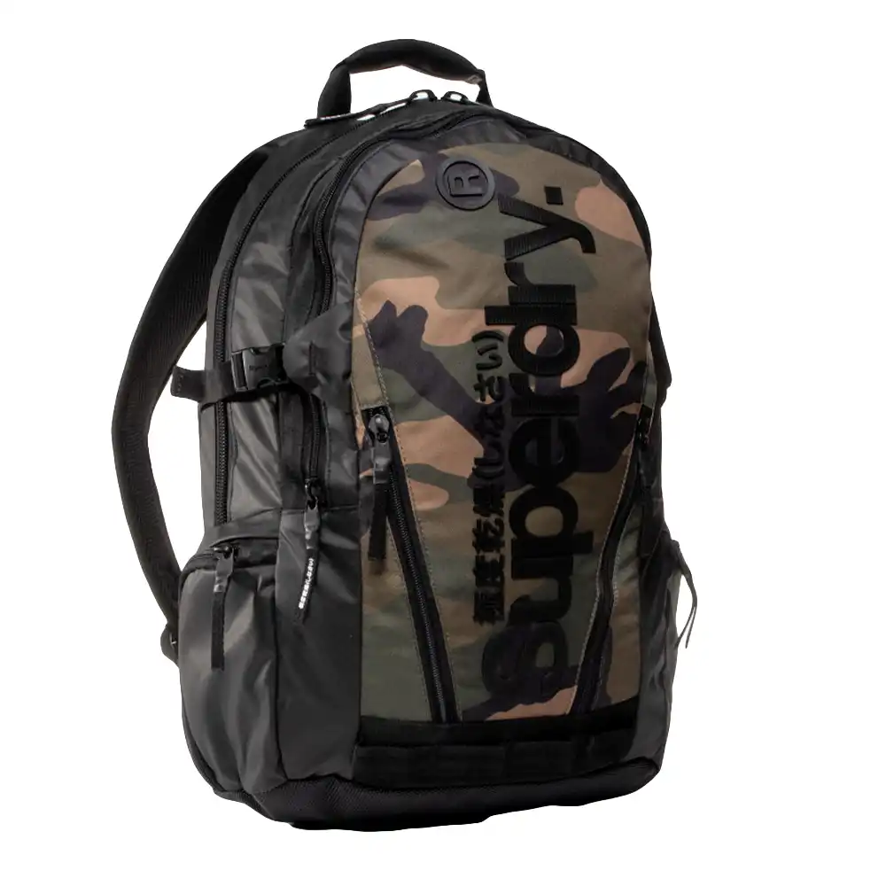 Sac à dos homme Superdry tarp Backpack Kaki - ZESHOES