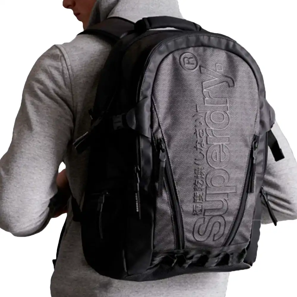 Sac à dos homme Superdry tarp Backpack Gris - ZESHOES