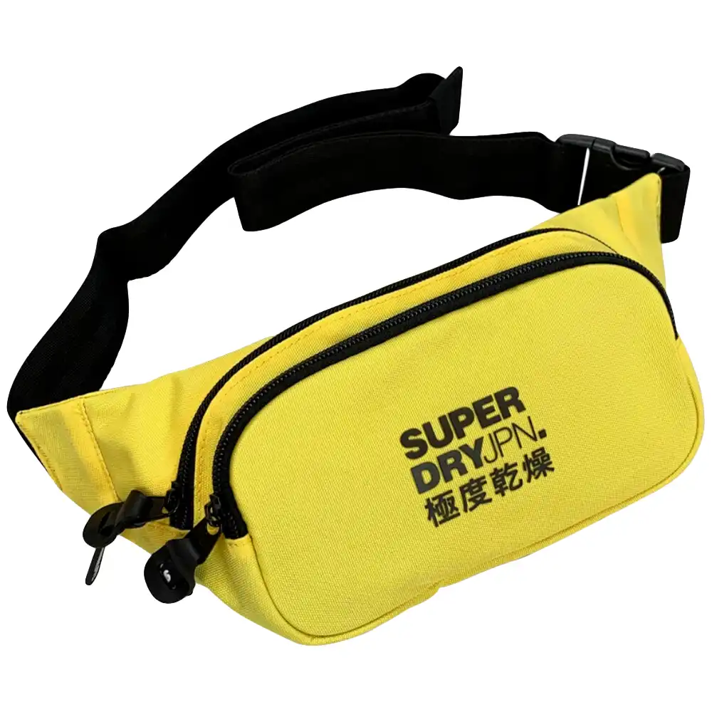 Sac banane homme Superdry Small bumbag Jaune - ZESHOES