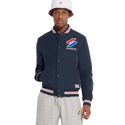 Veste homme Superdry Nylon varsity jacket Bleu - ZESHOES