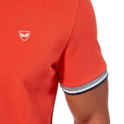 Polo manche courte Kaporal Rayoc Rouge - ZESHOES Polo manche courte Kaporal Rayoc Rouge - ZESHOES