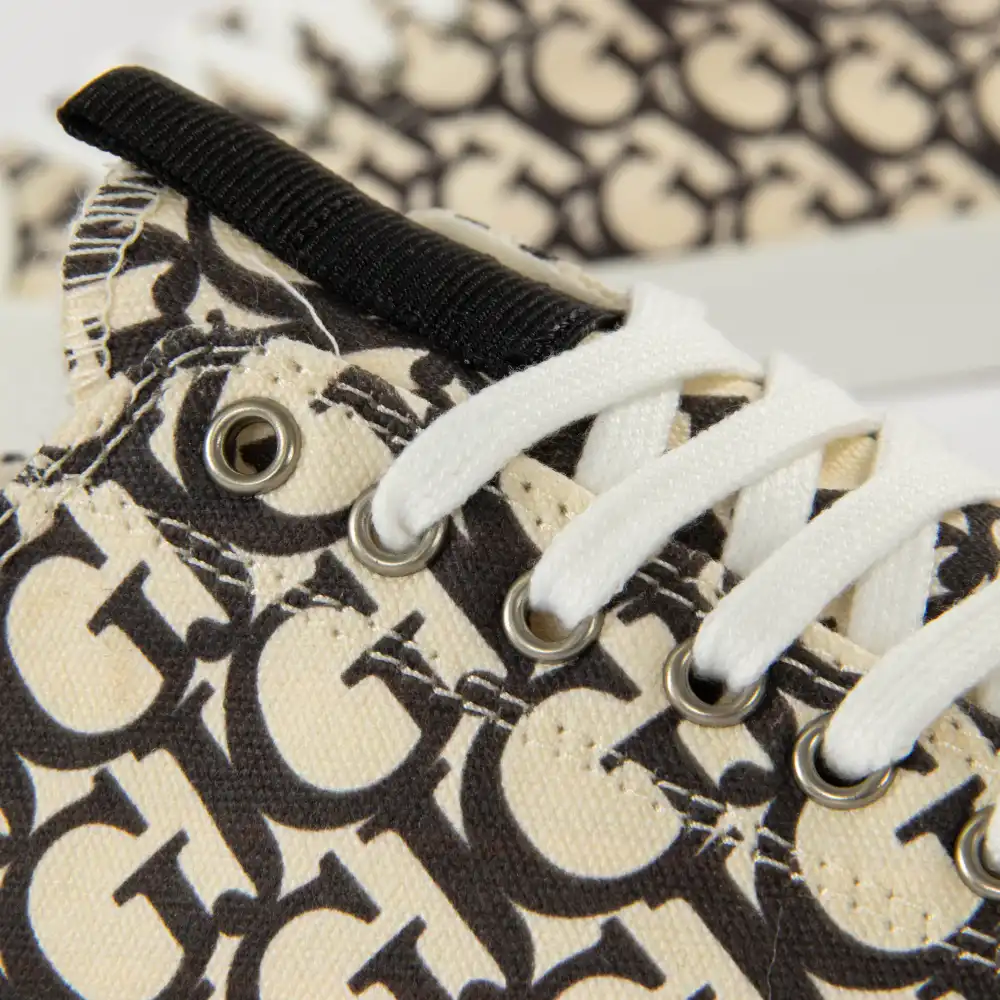 Basket de ville basse femme Guess Fl5erlfal Beige - ZESHOES