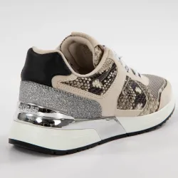 Basket basse femme Guess Python Multicolor - ZESHOES Basket basse femme Guess Python Multicolor - ZESHOES