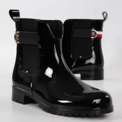 Bottine femme Tommy Jeans Elégance Noir - ZESHOES