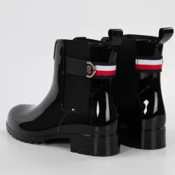 Bottine femme Tommy Jeans Elégance Noir - ZESHOES