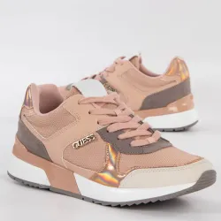 Basket basse femme Guess Nude Rose - ZESHOES